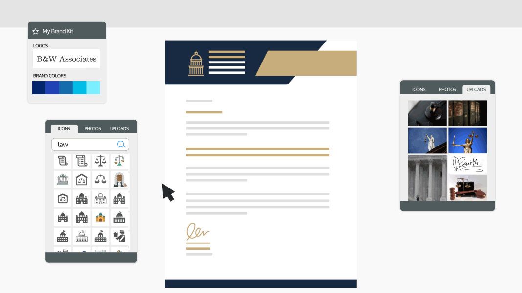 Venngage Letterhead Maker