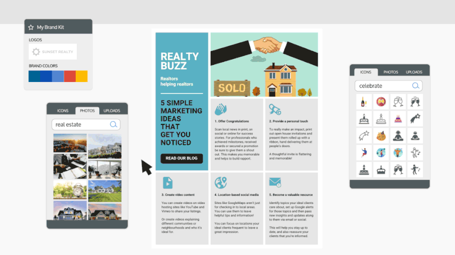 Venngage Newsletter Creator